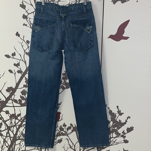 ILLEGAL BASICS VINTAGE Size 30 Men’s Jeans Straight Leg $75 - Picture 9 of 13